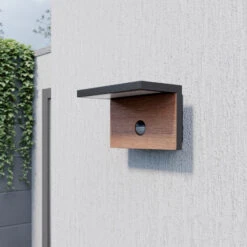 Lucande Lignus LED-Außenwandlampe, Bewegungsmelder 13 Lucande Lignus LED-Außenwandlampe, Bewegungsmelder -Lucande 9619277 2