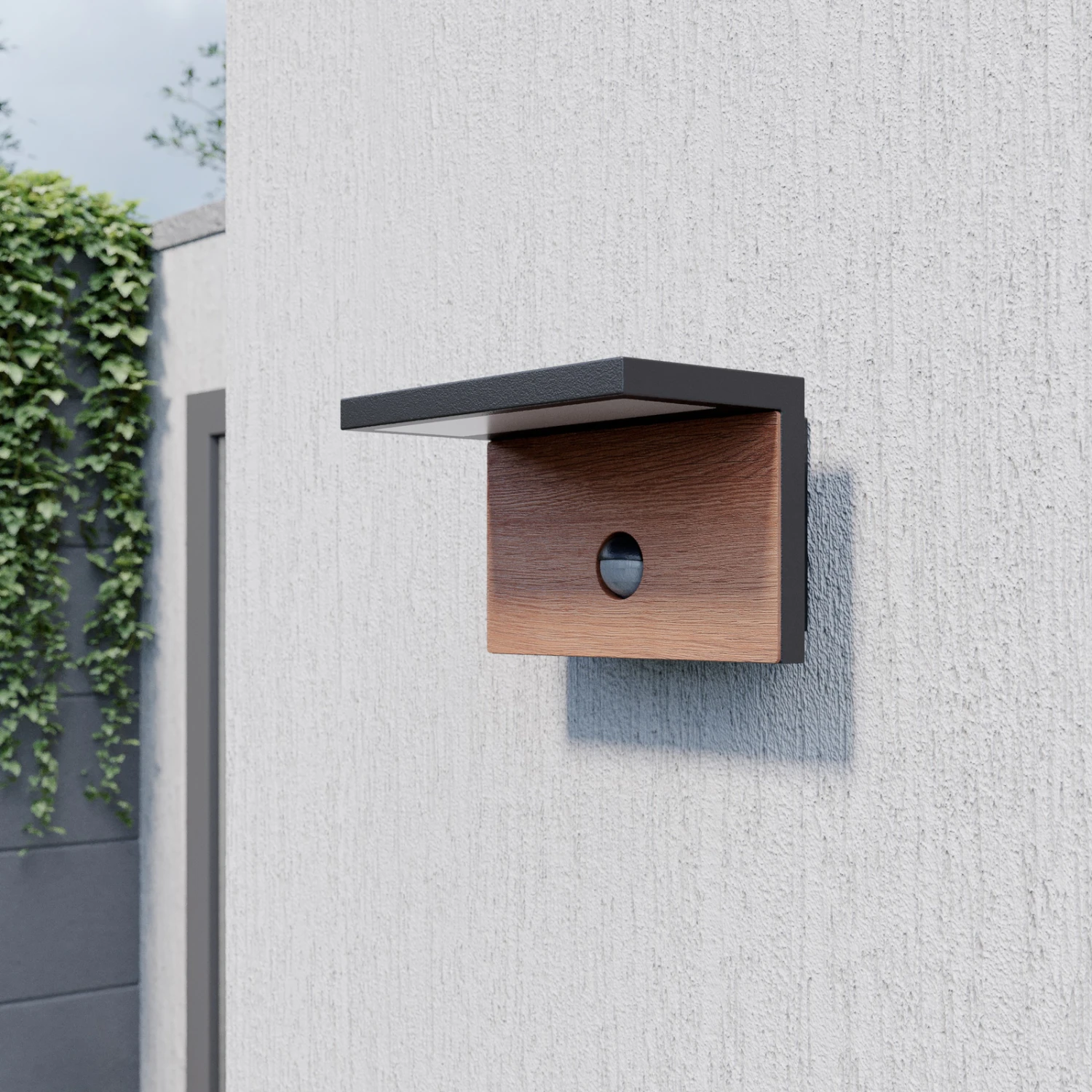 Lucande Lignus LED-Außenwandlampe, Bewegungsmelder 5 Lucande Lignus LED-Außenwandlampe, Bewegungsmelder – Bild 3