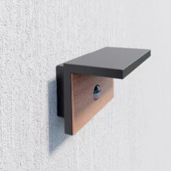 Lucande Lignus LED-Außenwandlampe, Bewegungsmelder 14 Lucande Lignus LED-Außenwandlampe, Bewegungsmelder -Lucande 9619277 3