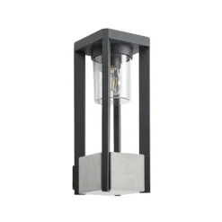 Lucande Kalisa Außenwandleuchte, Eckig, E27 -Lucande 9619294 5