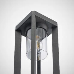 Lucande Kalisa Außenwandleuchte, Eckig, E27 -Lucande 9619294 7