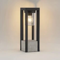 Lucande Kalisa Sockelleuchte, Eckig, E27 -Lucande 9619296 3