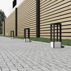 Lucande Kalisa LED-Sockelleuchte, Eckig -Lucande 9619297 2