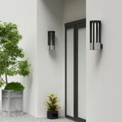 Lucande Overa LED-Außenwandleuchte, Rund 13 Lucande Overa LED-Außenwandleuchte, Rund -Lucande 9619301 2