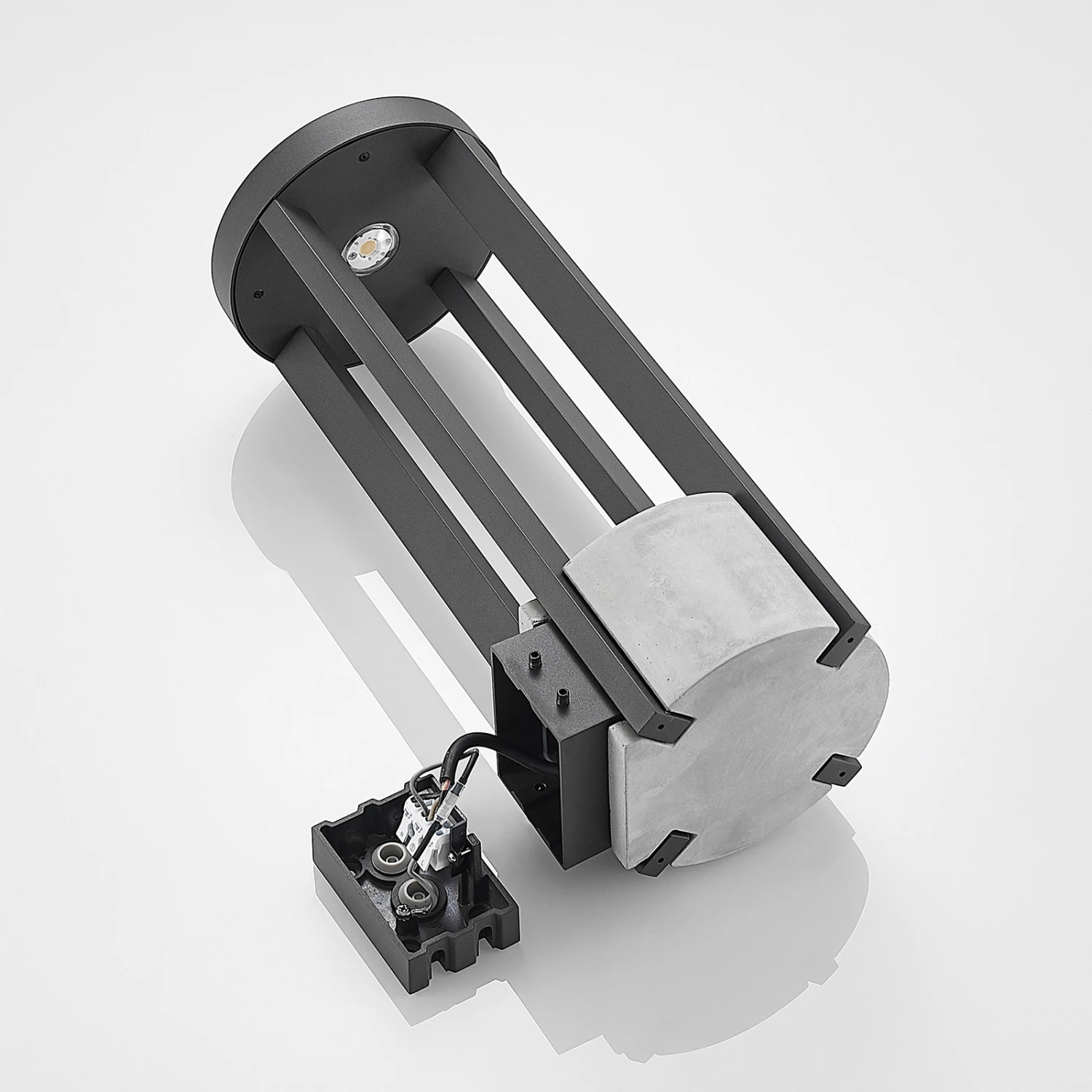 Lucande Overa LED-Außenwandleuchte, Rund 11 Lucande Overa LED-Außenwandleuchte, Rund – Bild 9