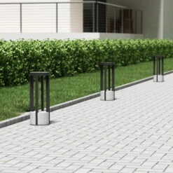 Lucande Overa LED-Sockelleuchte, Rund 13 Lucande Overa LED-Sockelleuchte, Rund -Lucande 9619303 2