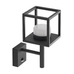 Lucande Timio Außenwandlampe, Uplight, Sensor -Lucande 9619307 2