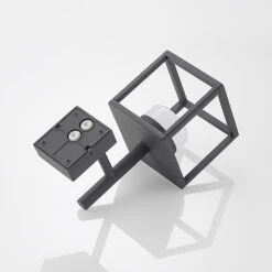 Lucande Timio Außenwandlampe, Uplight, Sensor -Lucande 9619307 7