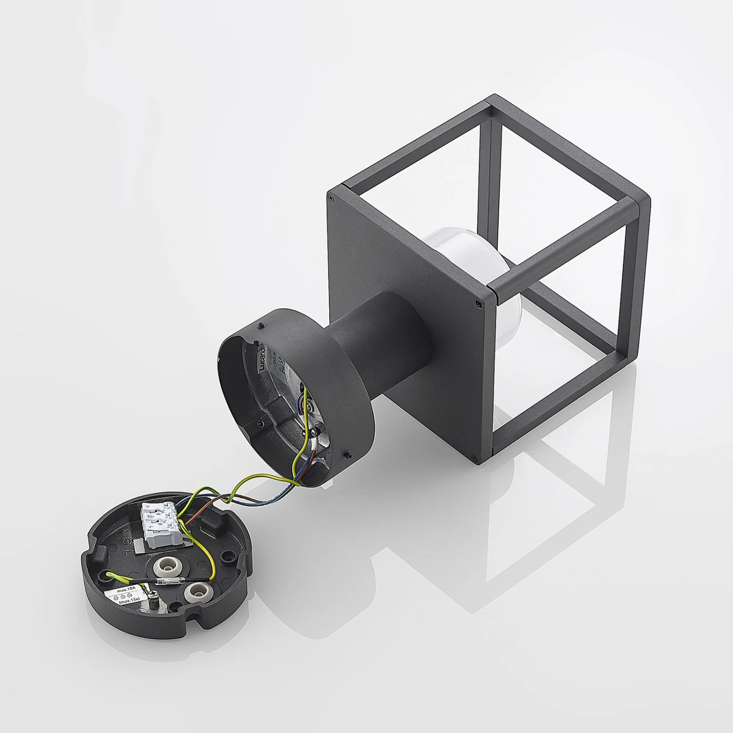 Lucande Timio Sockelleuchte Aus Aluminium 8 Lucande Timio Sockelleuchte Aus Aluminium – Bild 6