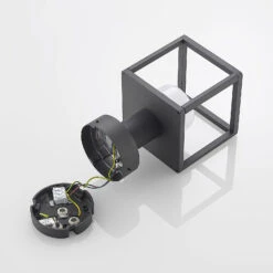 Lucande Timio Sockelleuchte Aus Aluminium 17 Lucande Timio Sockelleuchte Aus Aluminium -Lucande 9619312 7