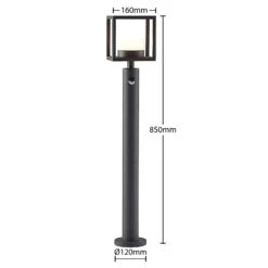 Lucande Timio Wegeleuchte, 85 Cm, Mit Sensor -Lucande 9619318 3