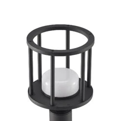 Lucande Berenike Wegeleuchte, Rund, 85 Cm -Lucande 9619333 7