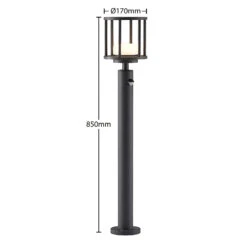 Lucande Berenike Wegeleuchte Bewegungssensor 85 Cm -Lucande 9619334 3