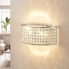 Lucande LED-Glaskristall-Wandleuchte Alizee In Chrom 1 Lucande LED-Glaskristall-Wandleuchte Alizee In Chrom -Lucande 9621798