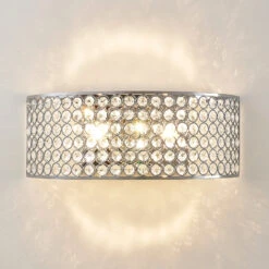 Lucande LED-Glaskristall-Wandleuchte Alizee In Chrom 16 Lucande LED-Glaskristall-Wandleuchte Alizee In Chrom -Lucande 9621798 5