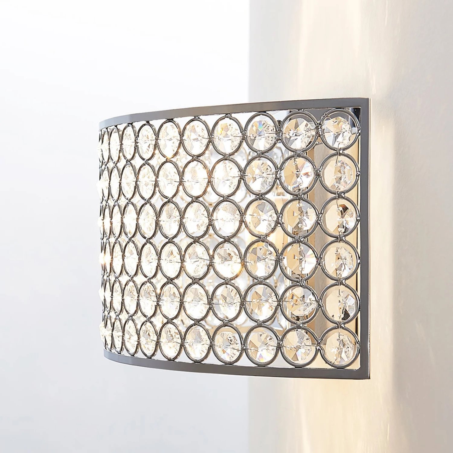 Lucande LED-Glaskristall-Wandleuchte Alizee In Chrom 9 Lucande LED-Glaskristall-Wandleuchte Alizee In Chrom – Bild 7
