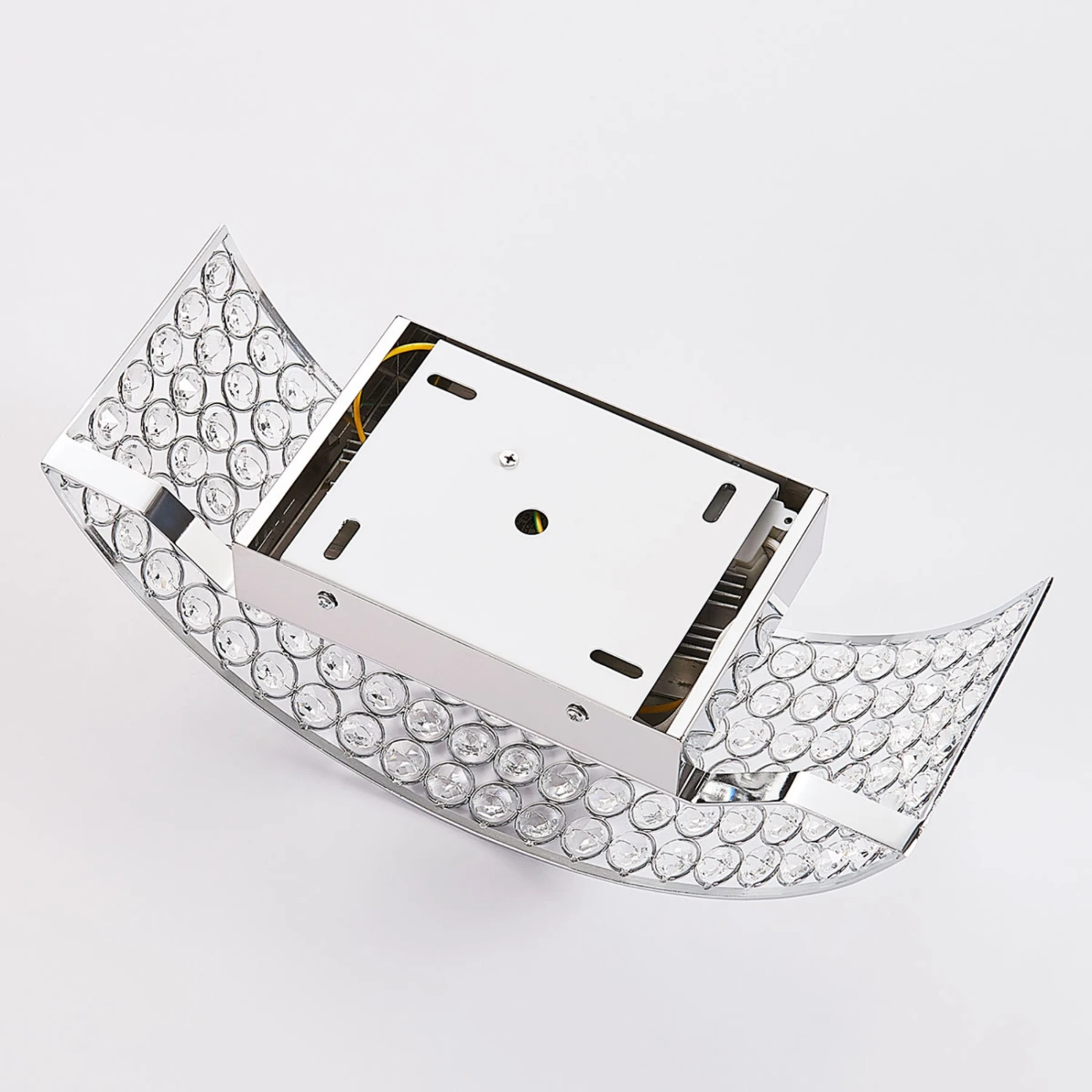 Lucande LED-Glaskristall-Wandleuchte Alizee In Chrom 10 Lucande LED-Glaskristall-Wandleuchte Alizee In Chrom – Bild 8