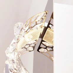 Lucande LED-Wandlampe Neelie Mit Glassteinen, 1-flammig -Lucande 9621801 5