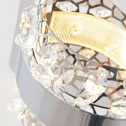 Lucande LED-Wandlampe Neelie Mit Glassteinen, 1-flammig -Lucande 9621801 6