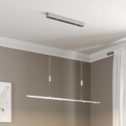 Lucande LED-Esszimmer-Pendellampe Arnik, Dimmbar, 120 Cm