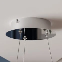 Lucande LED-Pendelleuchte Lyani In Chrom, Dimmbar, 50 Cm 14 Lucande LED-Pendelleuchte Lyani In Chrom, Dimmbar, 50 Cm -Lucande 9621975 3