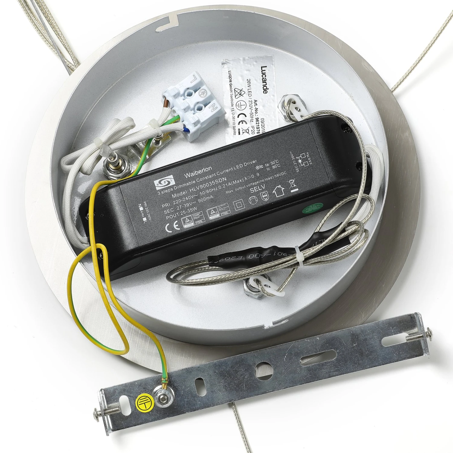 Lucande LED-Pendelleuchte Lyani In Chrom, Dimmbar, 60 Cm 10 Lucande LED-Pendelleuchte Lyani In Chrom, Dimmbar, 60 Cm – Bild 8