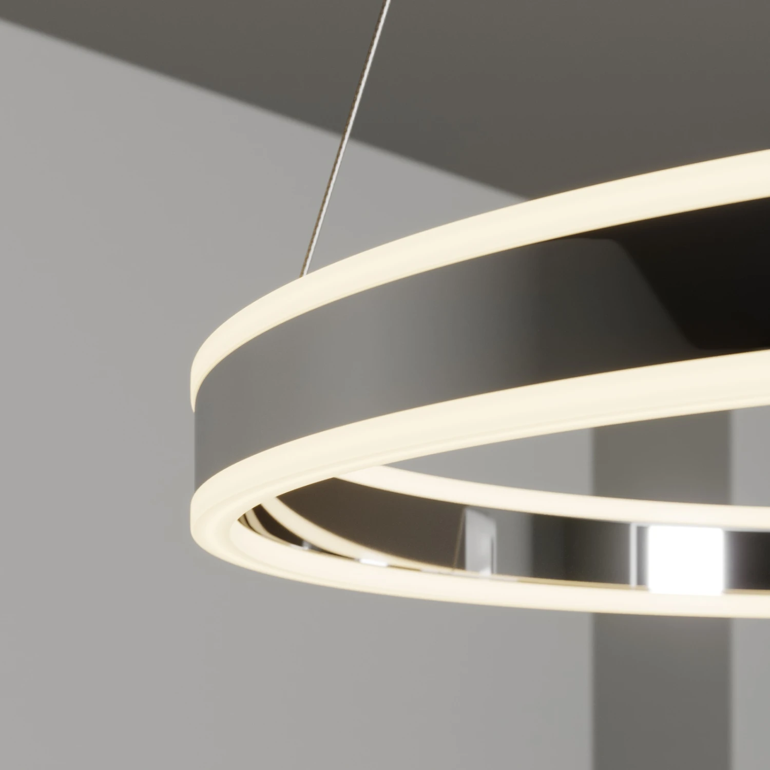 Lucande LED-Pendelleuchte Lyani In Chrom, Dimmbar, 60 Cm 11 Lucande LED-Pendelleuchte Lyani In Chrom, Dimmbar, 60 Cm – Bild 9