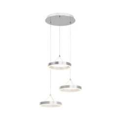 Lucande LED-Pendellampe Lyani, 3 Ringe, Höhe Verschieden -Lucande 9621982 5