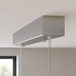 Lucande LED-Holz-Pendelleuchte Karinja Mit Dimmer, Natur -Lucande 9624216 3