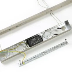 Lucande LED-Holz-Pendelleuchte Karinja Mit Dimmer, Natur -Lucande 9624216 7