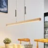 Lucande LED-Balkenpendelleuchte Pia Holz Buche -Lucande 9624274