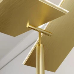 Lucande LED-Deckenfluter Parthena, Messing -Lucande 9624292 8