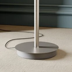 Lucande LED-Deckenfluter Anniki, Nickel -Lucande 9624293 3