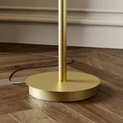 Lucande LED-Deckenfluter Anniki, Messing -Lucande 9624294 3