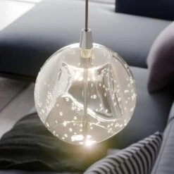 Lucande LED-Wandlampe Hayley M. Hängender Kugel, Chrom 14 Lucande LED-Wandlampe Hayley M. Hängender Kugel, Chrom -Lucande 9624363 3