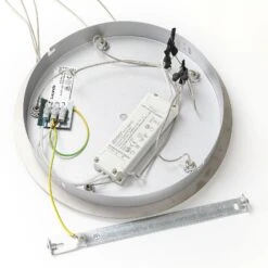 Lucande LED-Pendellampe Hayley, 5-fl., Rund, Chrom -Lucande 9624369 6