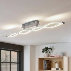 Lucande LED-Deckenlampe Roan, Wellenförmig -Lucande 9624373 1