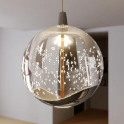 Lucande LED-Pendellampe Hayley, 5-fl., Länglich, Chrom 18 Lucande LED-Pendellampe Hayley, 5-fl., Länglich, Chrom -Lucande 9624457 7