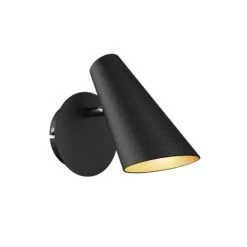 Lucande Wibke Wandleuchte In Schwarz 16 Lucande Wibke Wandleuchte In Schwarz -Lucande 9624461 5