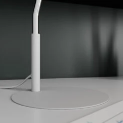 Lucande Wibke Tischleuchte In Weiß -Lucande 9624462 3