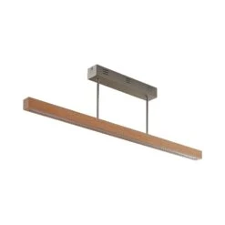 Lucande LED-Holz-Deckenleuchte Tamlin, Buchefarben, 100 Cm -Lucande 9624495 3