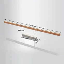 Lucande LED-Holz-Deckenleuchte Tamlin, Buchefarben, 140 Cm 16 Lucande LED-Holz-Deckenleuchte Tamlin, Buchefarben, 140 Cm -Lucande 9624498 5