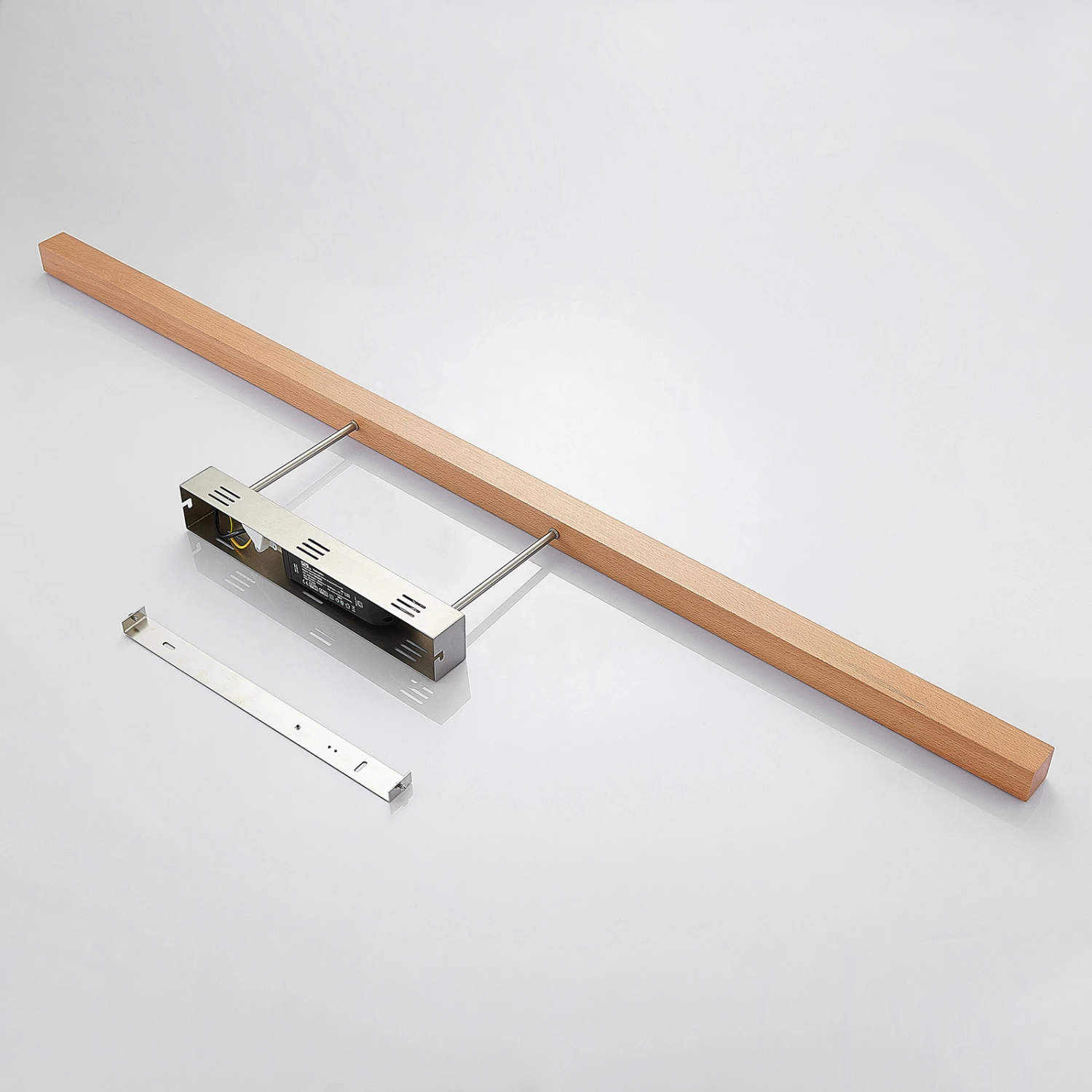 Lucande LED-Holz-Deckenleuchte Tamlin, Buchefarben, 140 Cm 11 Lucande LED-Holz-Deckenleuchte Tamlin, Buchefarben, 140 Cm – Bild 9