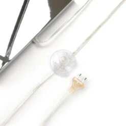 Lucande Evaine Stehleuchte, Chrom, Schirm Weiß -Lucande 9624551 7