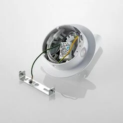 Lucande Magya LED-Wandleuchte Weiß 2-fl. Rund -Lucande 9624586 8