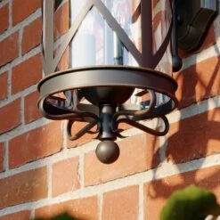 Lucande Marcellino Außenwandleuchte, Rostfarben 15 Lucande Marcellino Außenwandleuchte, Rostfarben -Lucande 9624719 4