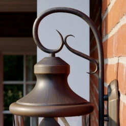 Lucande Marcellino Außenwandleuchte, Rostfarben 19 Lucande Marcellino Außenwandleuchte, Rostfarben -Lucande 9624719 8