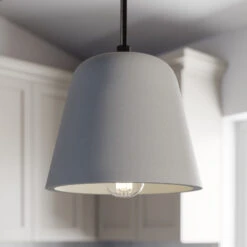 Lucande Hakona Holz-Hängeleuchte, 4 Betonschirme 19 Lucande Hakona Holz-Hängeleuchte, 4 Betonschirme -Lucande 9624810 8