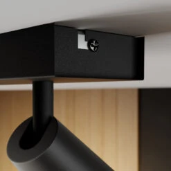 Lucande Angelina Deckenlampe Schwarz-gold, 2-fl. -Lucande 9624852 3