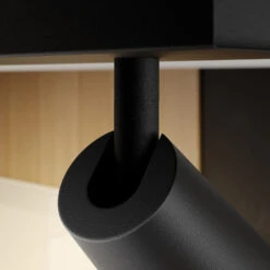 Lucande Angelina Deckenlampe Schwarz-gold, 2-fl. -Lucande 9624852 8